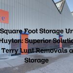 50 Square Foot Storage Units in Huyton: Superior Solutions by Terry Lunt Removals and Storage