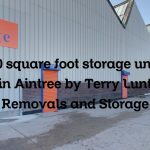 100 square foot storage units in Aintree by Terry Lunt Removals and Storage