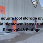 25 square foot storage units in Hightown: Terry Lunt Removals & Storage