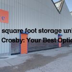 50 square foot storage units in Crosby: Your Best Option