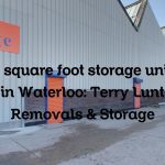 50 square foot storage units in Waterloo: Terry Lunt Removals & Storage