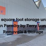 50 square foot storage units in Formby by Terry Lunt Removals & Storage