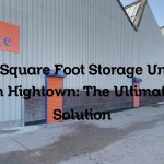 75 Square Foot Storage Units in Hightown: The Ultimate Solution