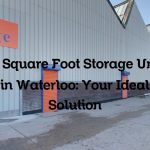100 Square Foot Storage Units in Waterloo: Your Ideal Solution