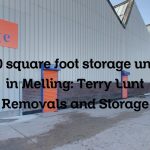 100 square foot storage units in Melling: Terry Lunt Removals and Storage