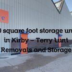 150 square foot storage units in Kirby – Terry Lunt Removals and Storage