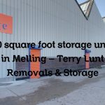150 square foot storage units in Melling – Terry Lunt Removals & Storage